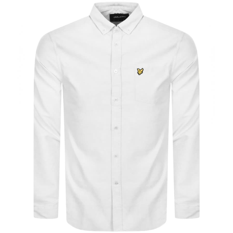 Alternative Image for ProductLyle And Scott Long Sleeve Oxford Shirt White1